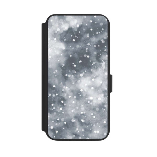 Samsung Galaxy S22+ NIVOflip Abstrakter Winterschneehimmel