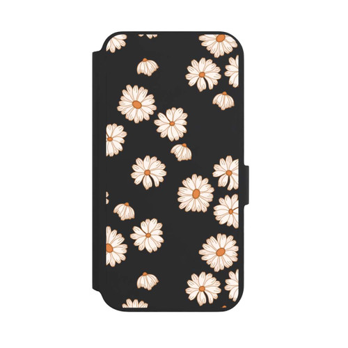 Samsung Galaxy S22+ NIVOflip Flowerpower Wallpaper White