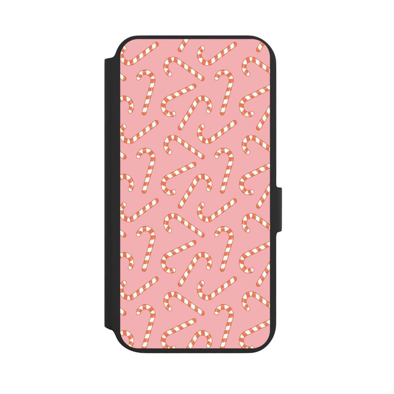 Galaxy S22 + NIVOflip Candy Canes On Pink
