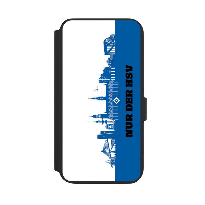 Galaxy S22 + NIVOflip HSV Skyline Blau Weiß