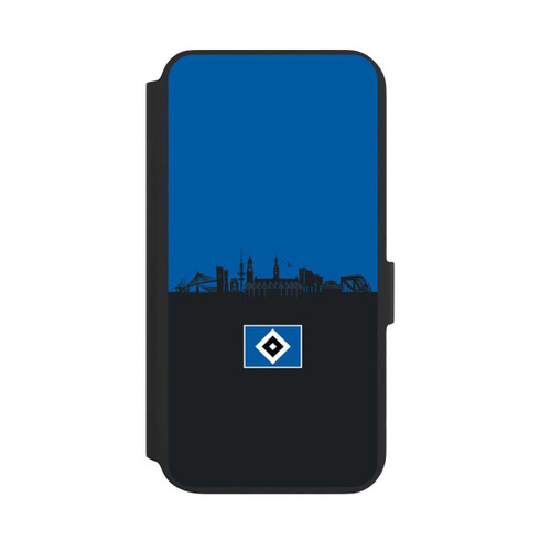 Samsung Galaxy S22+ NIVOflip HSV Skyline Blau Schwarz