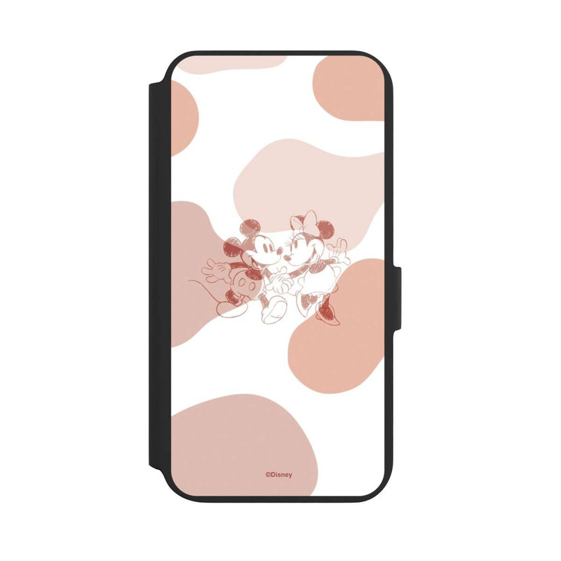 Galaxy S22 + NIVOflip Mickey et Minnie se tiennent la main Boho