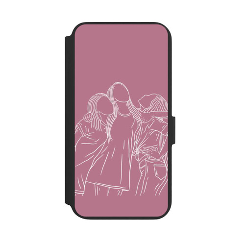 Samsung Galaxy S22+ NIVOflip Freundinnen Line Art