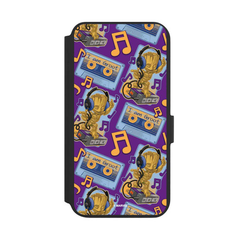 Samsung Galaxy S22+ NIVOflip Groot Comic Headphones Guardians of the Galaxy
