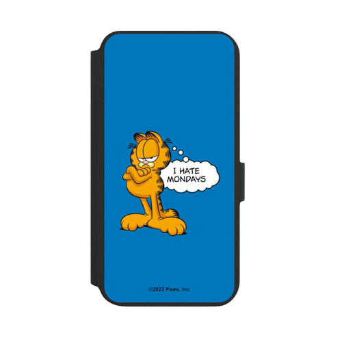 Samsung Galaxy S22+ NIVOflip Garfield I Hate Mondays Blau