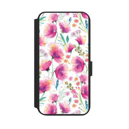Samsung Galaxy S22+ NIVOflip Watercolor Abstract Poppies