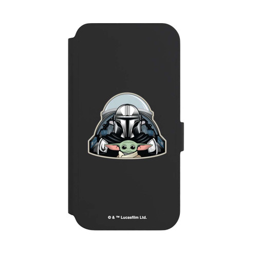 Samsung Galaxy S22+ NIVOflip Mando und Grogu Transparent