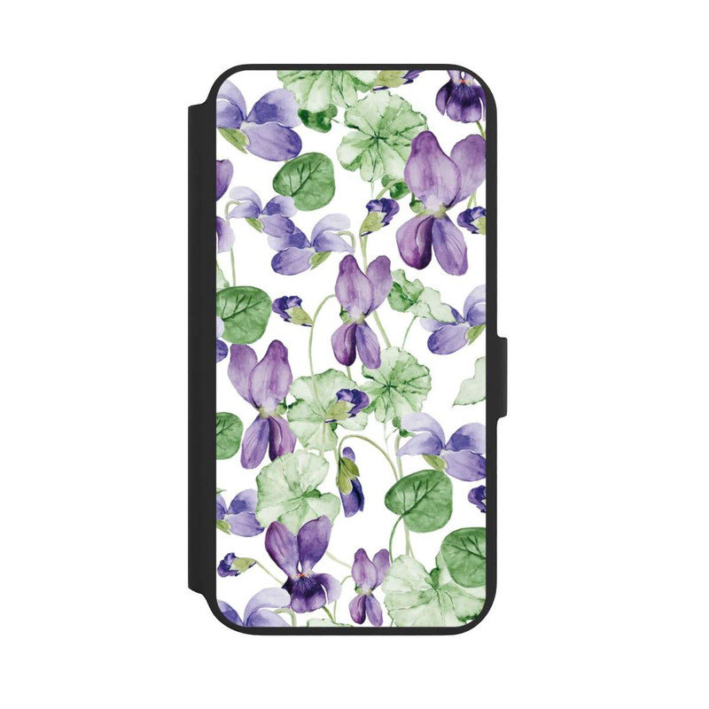 Galaxy S22 + NIVOflip Violettes pourpres