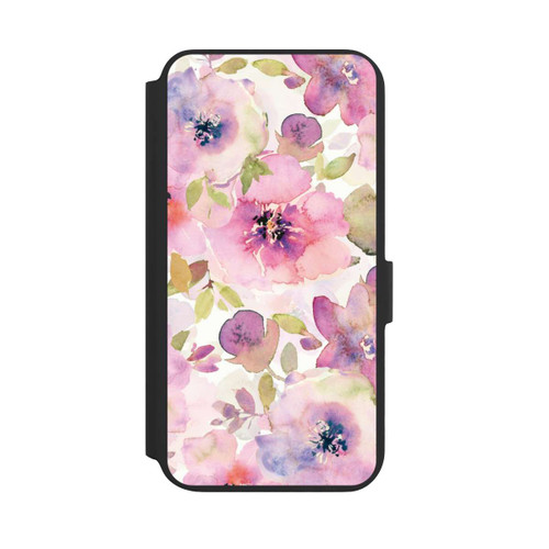 Samsung Galaxy S22+ NIVOflip Pink Flowers Wallpaper
