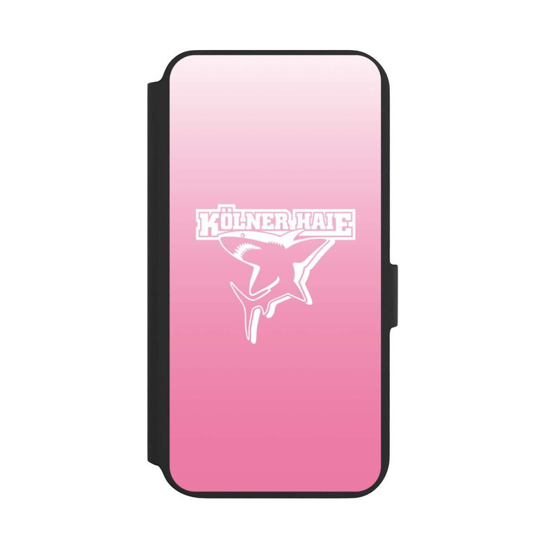 Galaxy S22 + NIVOflip Kölner Haie Weiß Rosa