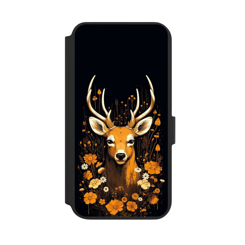 Galaxy S22 + NIVOflip Deer Flowers Big