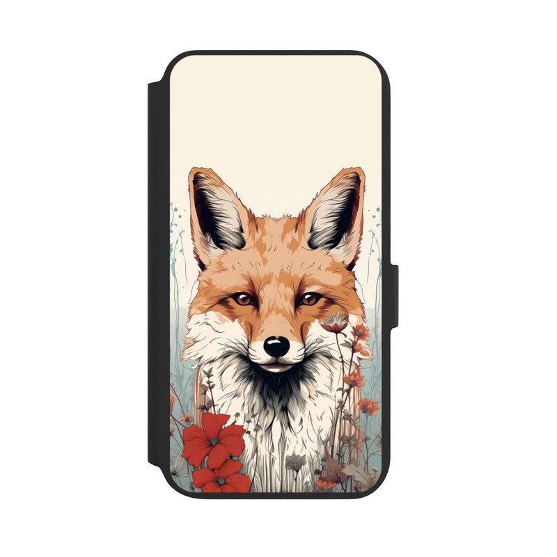 Galaxy S22 + NIVOflip  Fox with Flowers