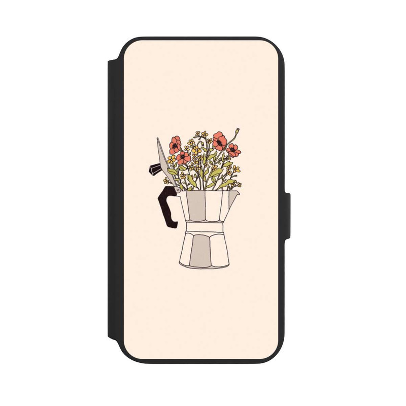 Galaxy S22 + NIVOflip Moka Blumen