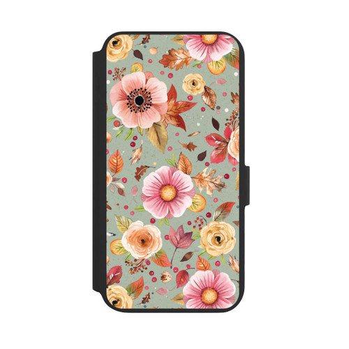 Samsung Galaxy S22+ NIVOflip Herbstblumen Weiches Grün