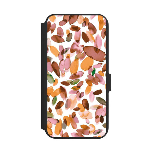 Samsung Galaxy S22+ NIVOflip Watercolor Petal Stains Orange
