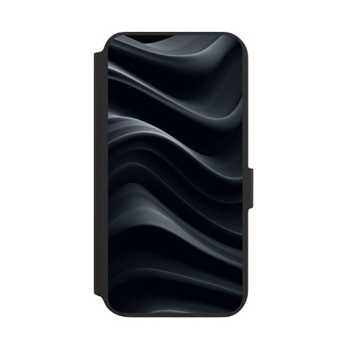 Samsung Galaxy S22+ NIVOflip Black Waves Texture