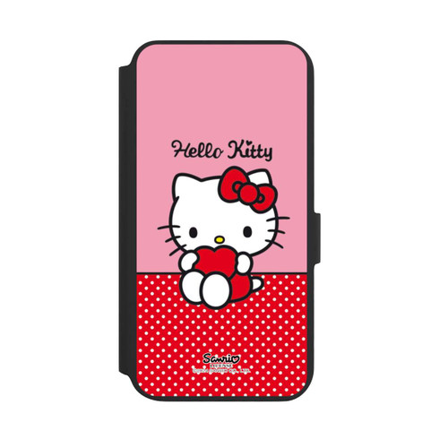 Samsung Galaxy S22+ NIVOflip Hello Kitty sitzend mit Herz