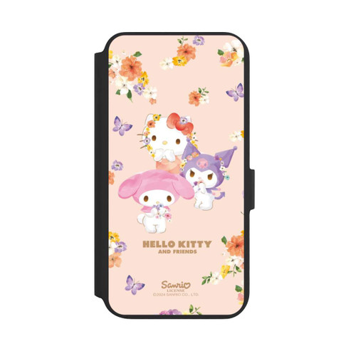 Samsung Galaxy S22+ NIVOflip Hello Kitty Frühlingsblumen
