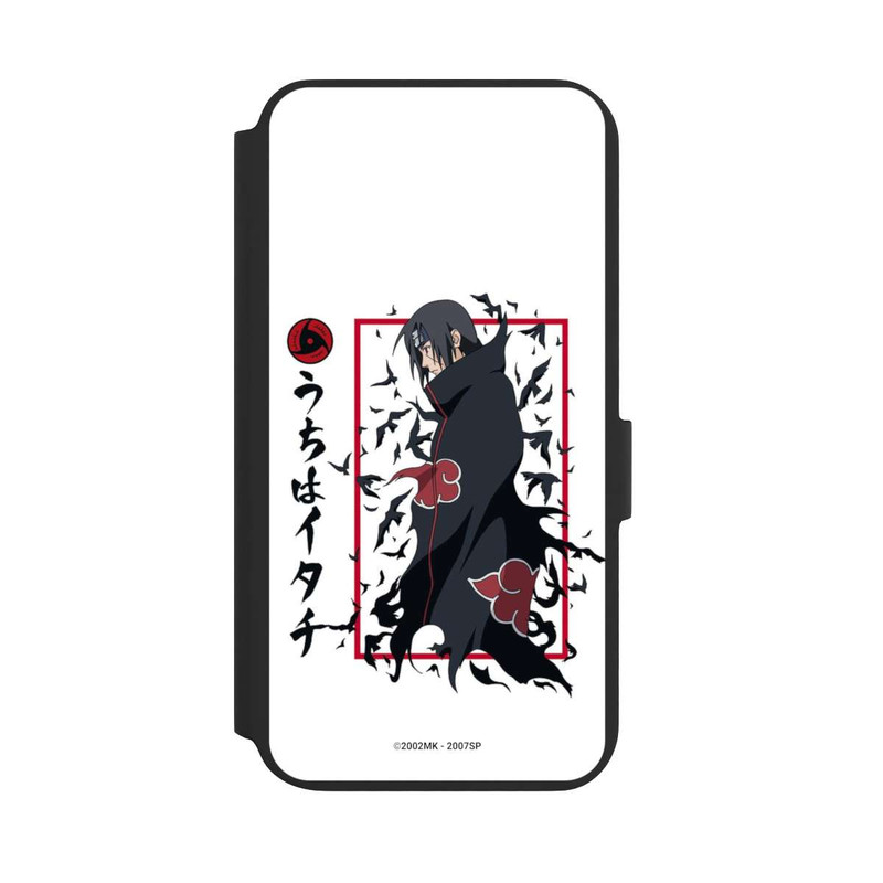 Galaxy S22 + NIVOflip Les corbeaux Itachi blanche