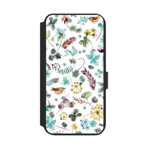 Samsung Galaxy S22+ NIVOflip Botanischer Schmetterling Natur Blau
