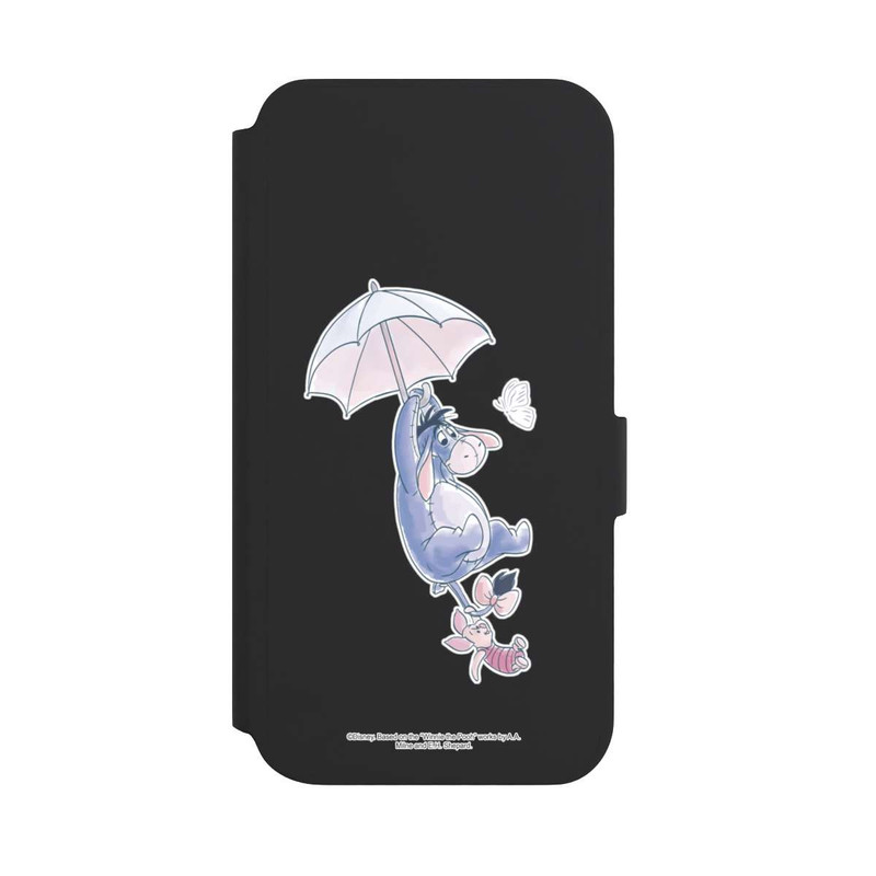 Galaxy S22 + NIVOflip Winnie Pooh Eeyeore Find Happiness Transparent