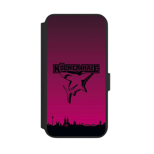 Samsung Galaxy S22+ NIVOflip Kölner Haie Skyline Pink