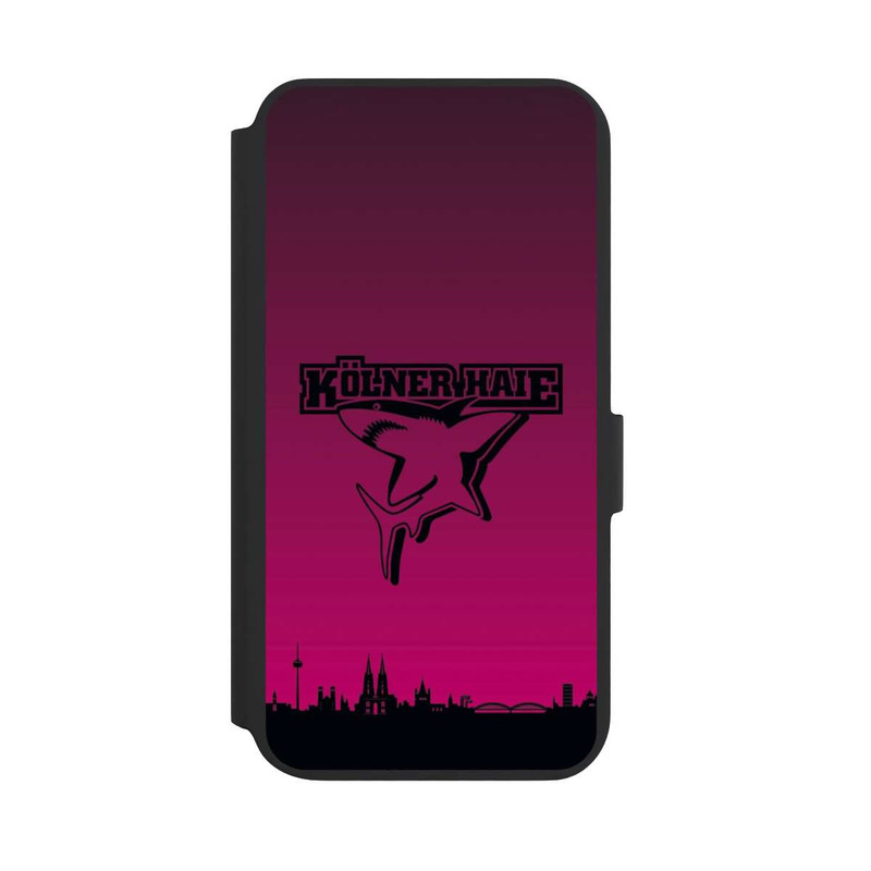 Galaxy S22 + NIVOflip Kölner Haie Skyline Pink
