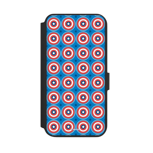Samsung Galaxy S22+ NIVOflip Captain American Shield Pattern