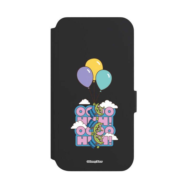 Galaxy S22 + NIVOflip Toy Story Aliens Balloons OOOOHHH Transparent