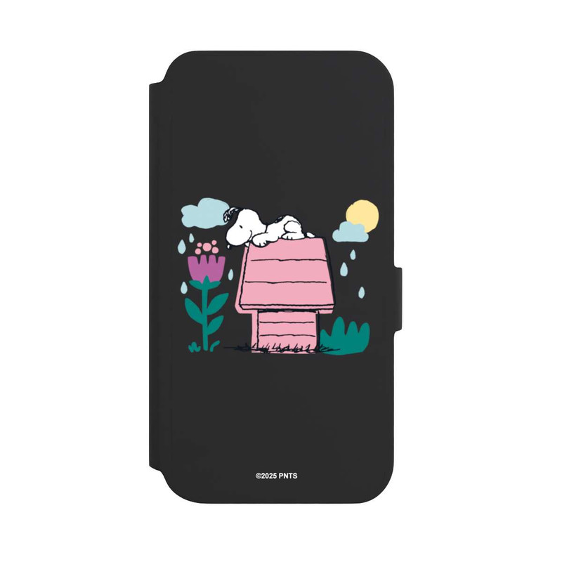 Galaxy S22 + NIVOflip Snoopy Chenil Printemps transparent
