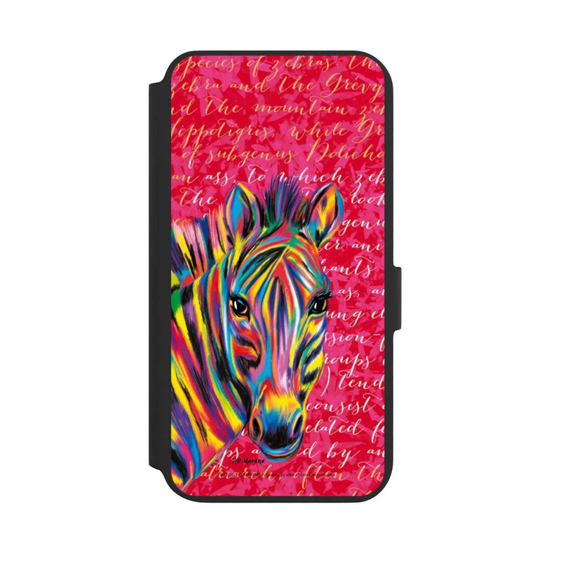 Galaxy S22 + NIVOflip Zebra bunt