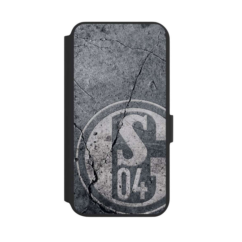 Galaxy S22 + NIVOflip Schalke 04 Beton Look