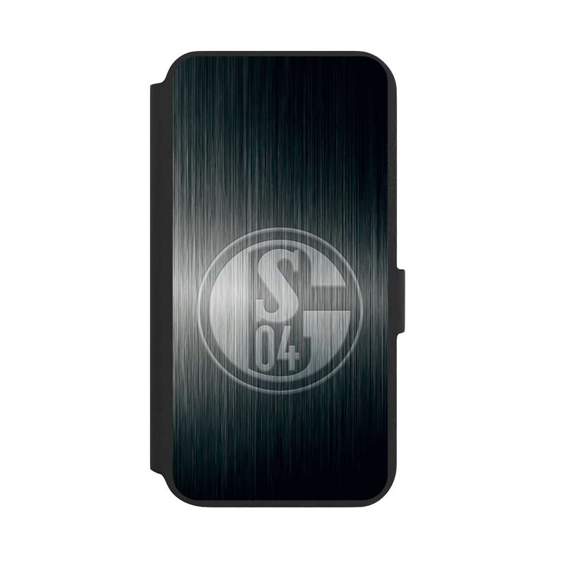 Galaxy S22 + NIVOflip Schalke 04 Metall Look