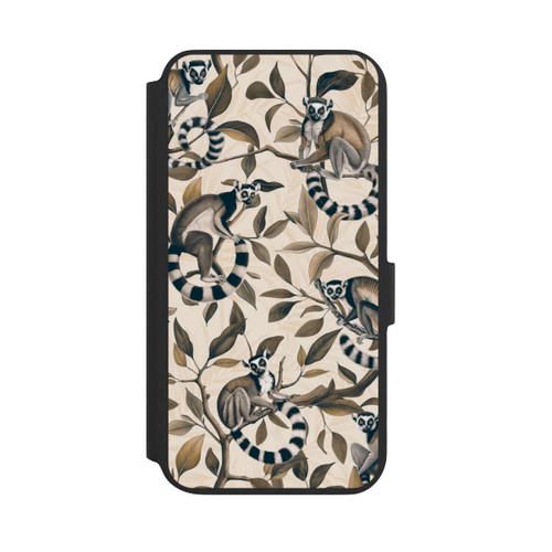 Samsung Galaxy S22+ NIVOflip Lush Tropical Lemur Paradise