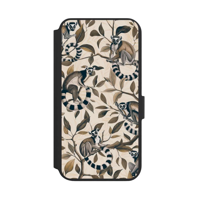 Galaxy S22 + NIVOflip Lush Tropical Lemur Paradise