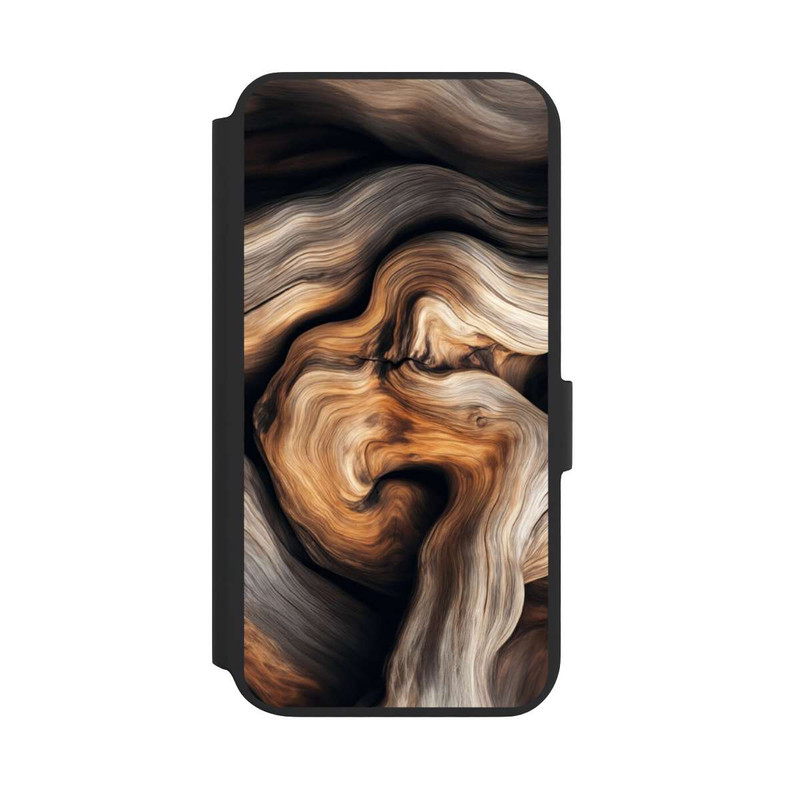 Galaxy S22 + NIVOflip Rustic Wood