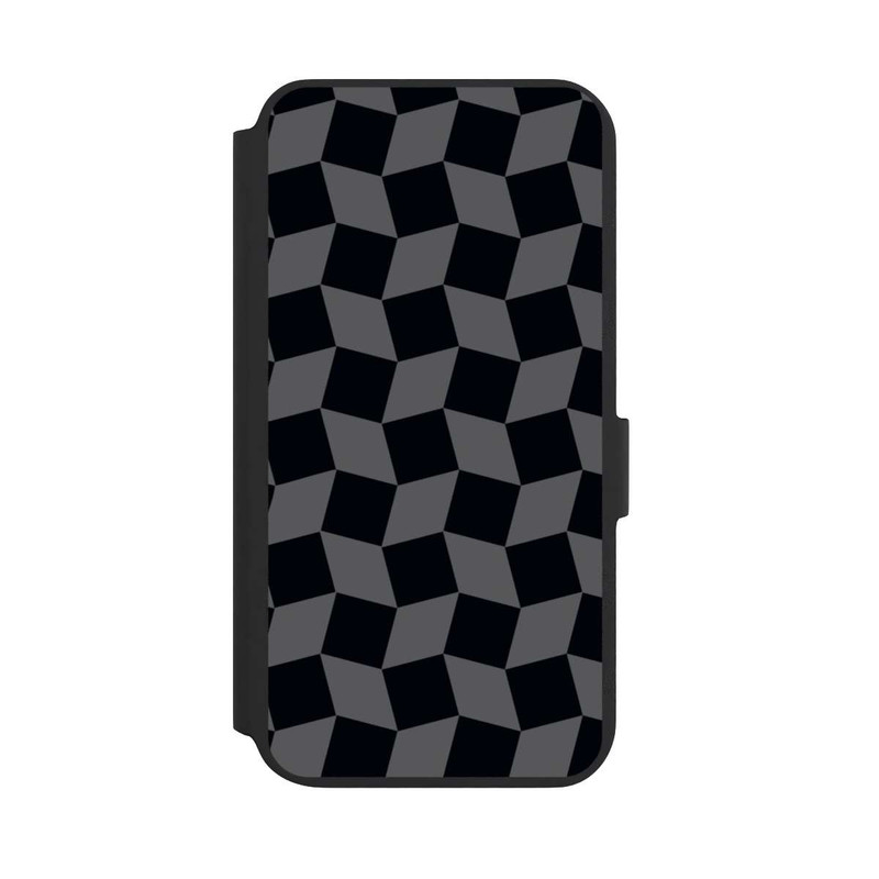 Galaxy S22 + NIVOflip 3D Würfel-Muster Effektt
