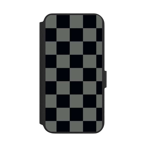 Samsung Galaxy S22+ NIVOflip Schachbrett Schwarz Grau