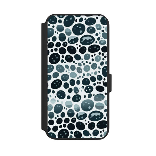 Samsung Galaxy S22+ NIVOflip Abstrakt Oval Türkis