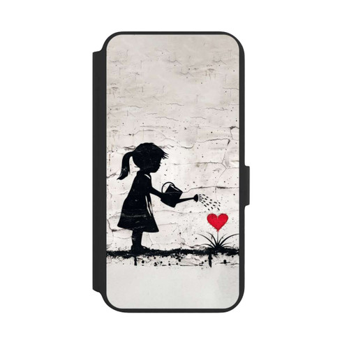 Samsung Galaxy S22+ NIVOflip Girl Watering Bunch of Flowers 