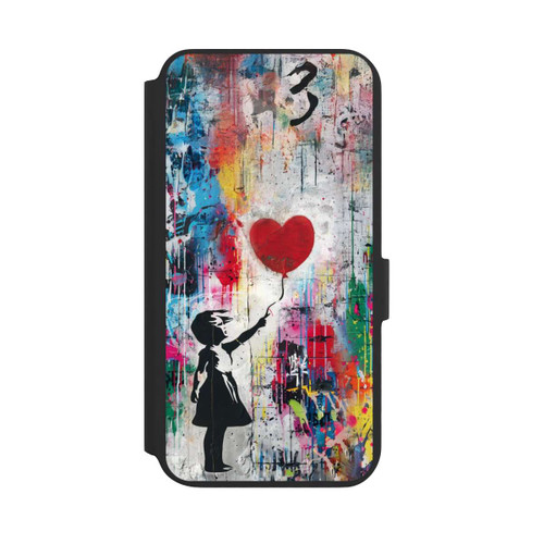 Samsung Galaxy S22+ NIVOflip Balloon Girl Colorful
