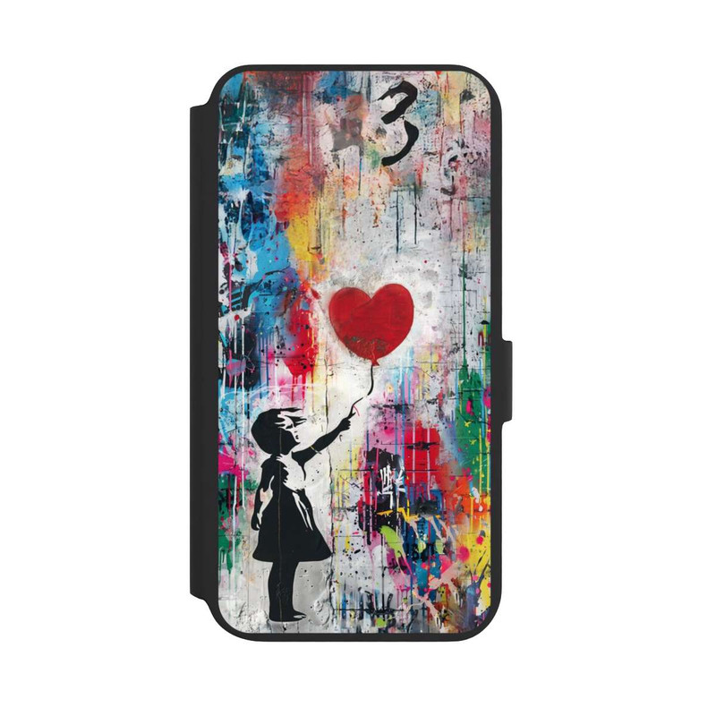 Galaxy S22 + NIVOflip Balloon Girl Colorful