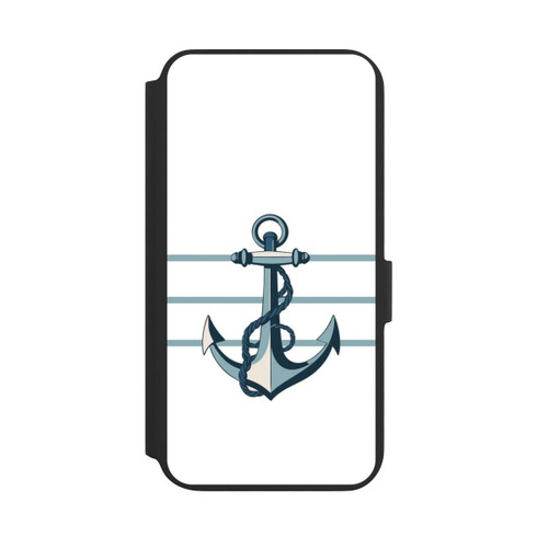 Samsung Galaxy S22+ NIVOflip Anchor Line White with AI