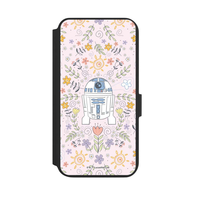 Galaxy S22 + NIVOflip R2D2 Blumen Muster