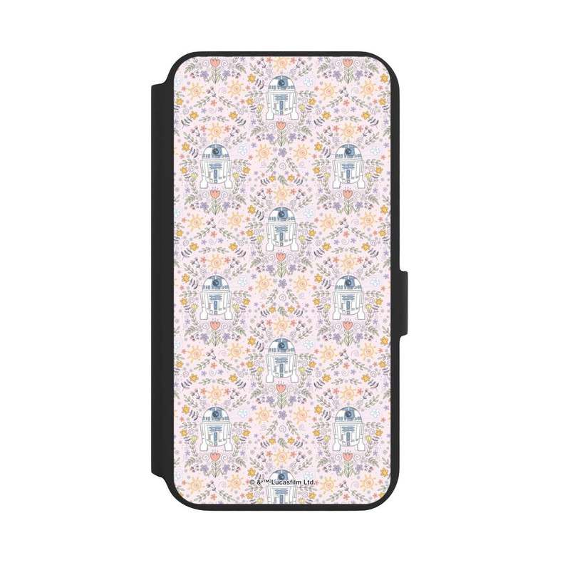 Galaxy S22 + NIVOflip R2D2 Blumen