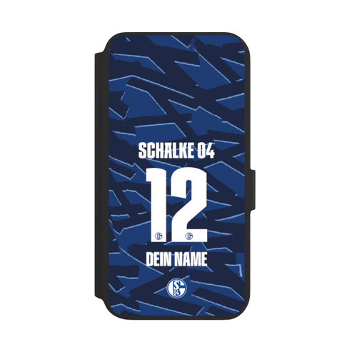 Samsung Galaxy S22+ NIVOflip Schalke 04 Trikot Personalisierbar 25-26