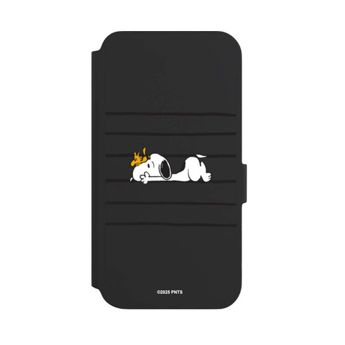 Samsung Galaxy S22+ NIVOflip Snoopy Woodstock Streifen Peanuts Transparent