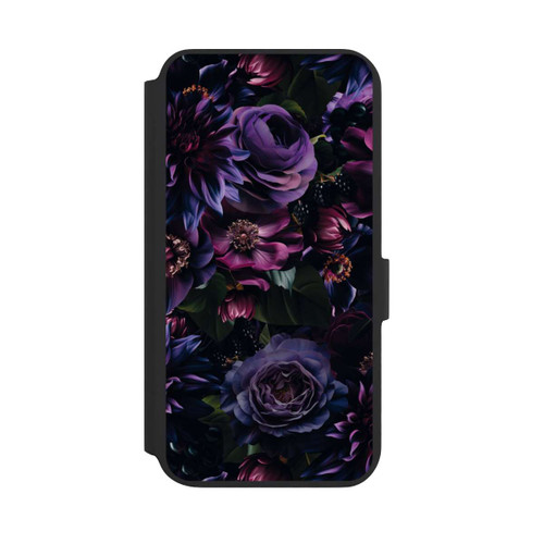 Samsung Galaxy S22+ NIVOflip Dunkle Lila Blüten 