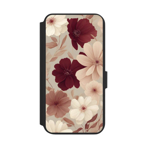 Samsung Galaxy S22+ NIVOflip Romantische Pastellblumen mit KI