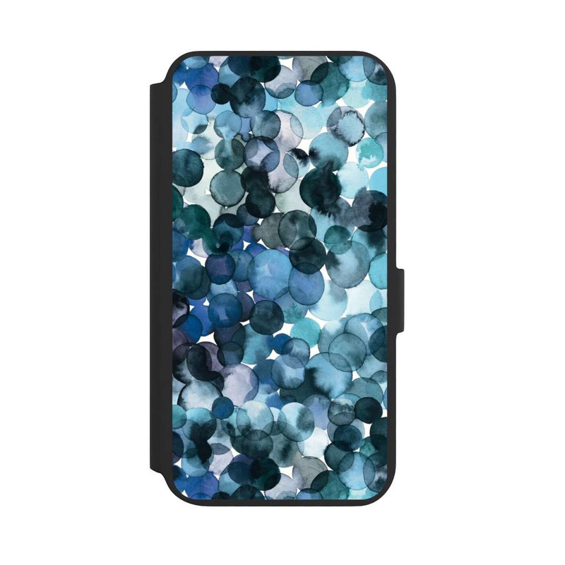 Galaxy S22 + NIVOflip Blätterzauber Blau
